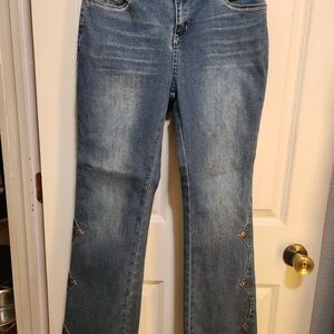 Flamingals Blue Flare Women's Jeans